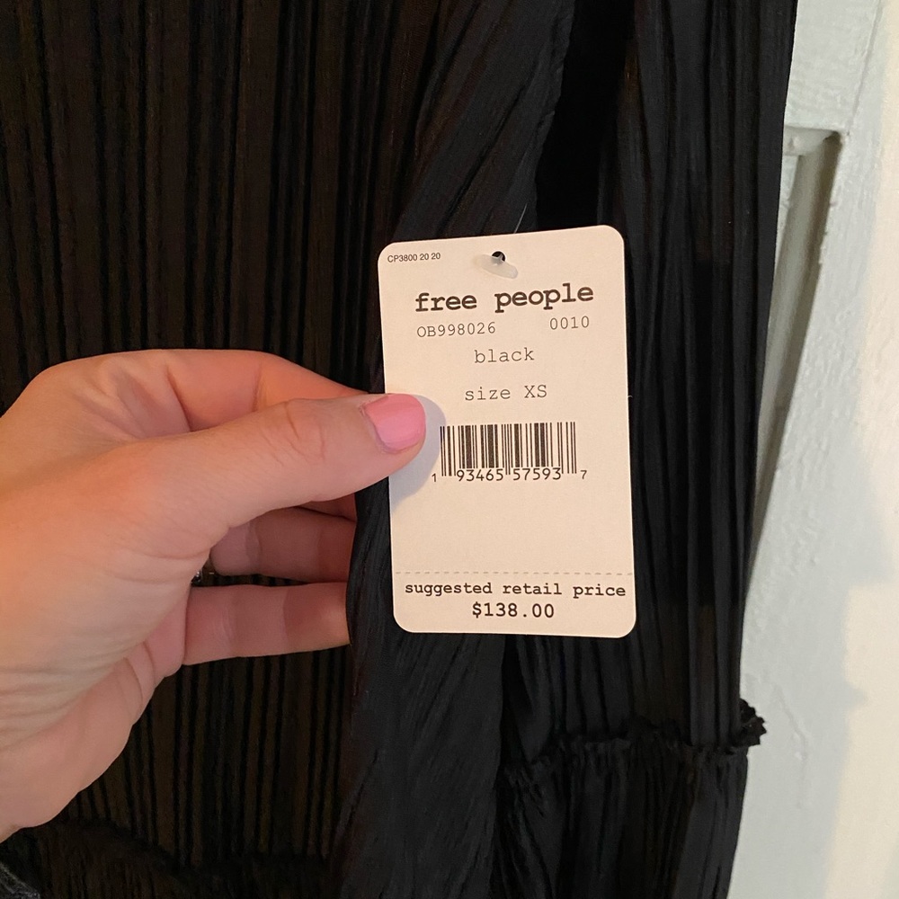 Free People Black dress - NWT